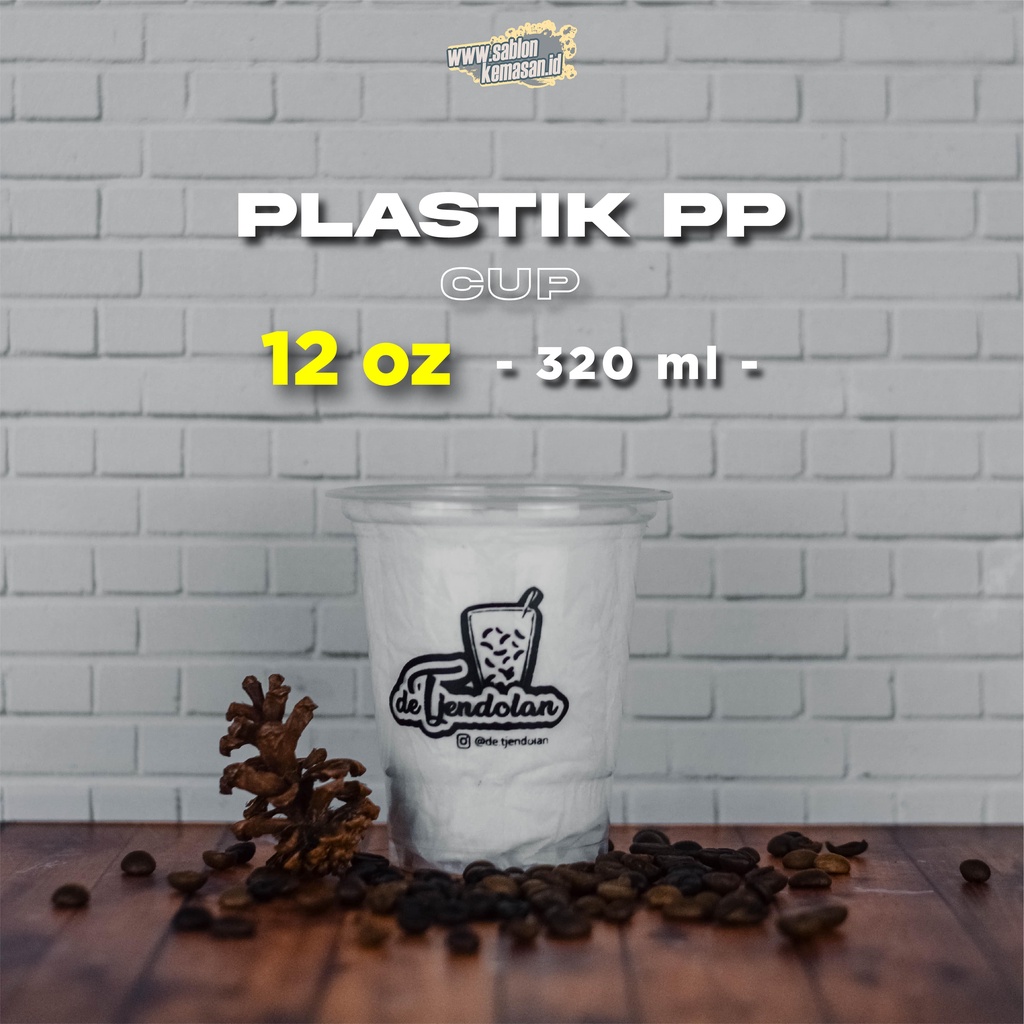 Jual Sablon Cup Plastic Cup Pp Gelas Plastik Pp Oz Ml