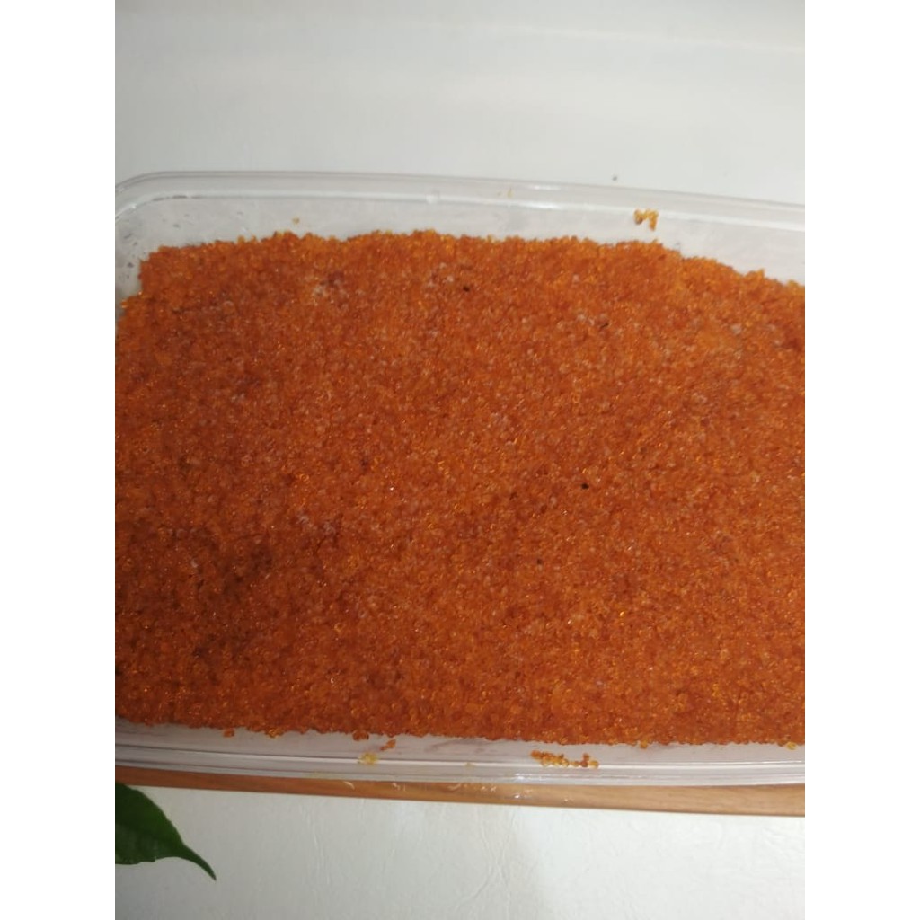 

Ay00! Tobiko Orange 500 Gr Telur Ikan Terbang 500 Gram Grade A