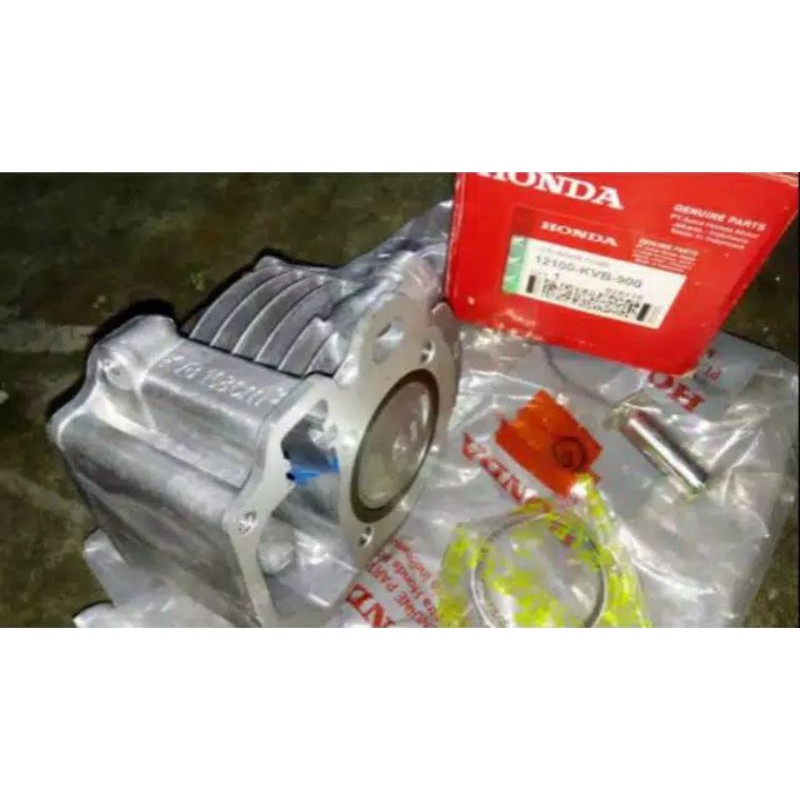 Blok seher/Boring Honda Vario 110/Vario techno 110 Karburator kode -KVB