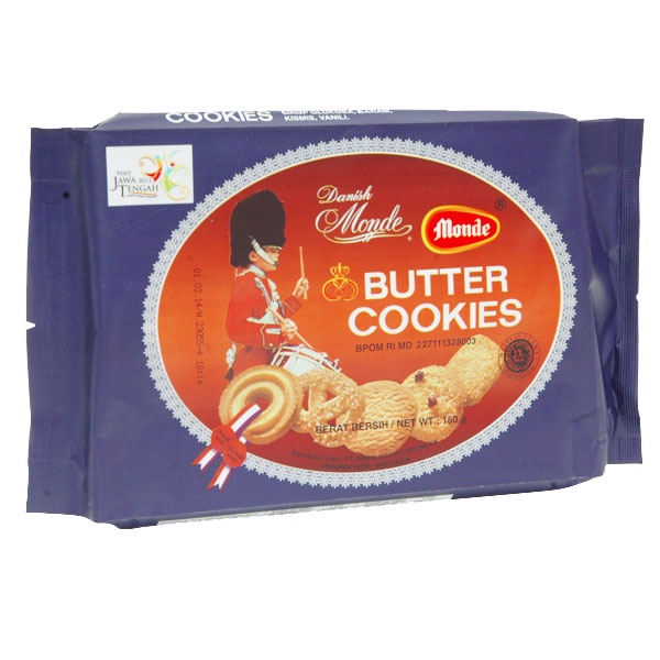 

MONDE BUTTER COOKIES PACK 150 GR