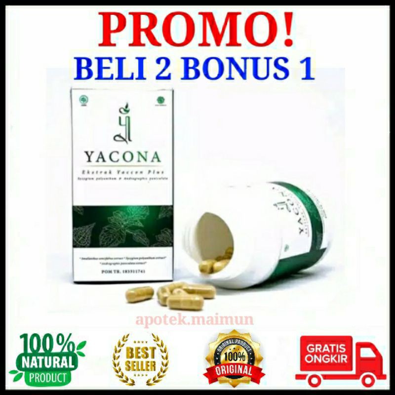 YACONA ORIGINAL YACONA ASLI OBAT DIABETES / KENCING MANIS HERBAL TERAMPUH