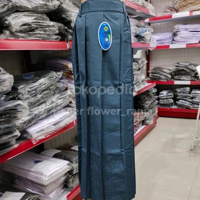 Rok Seragam Sekolah SMA. Rok Rempel Panjang SMA. Rok SMA Abu-abu