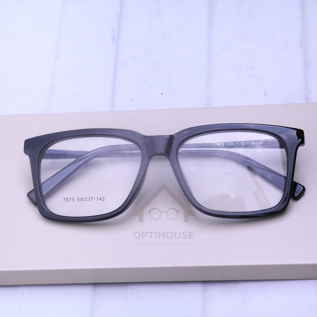 Frame Kacamata Pria Kotak Besar Stront 7875
