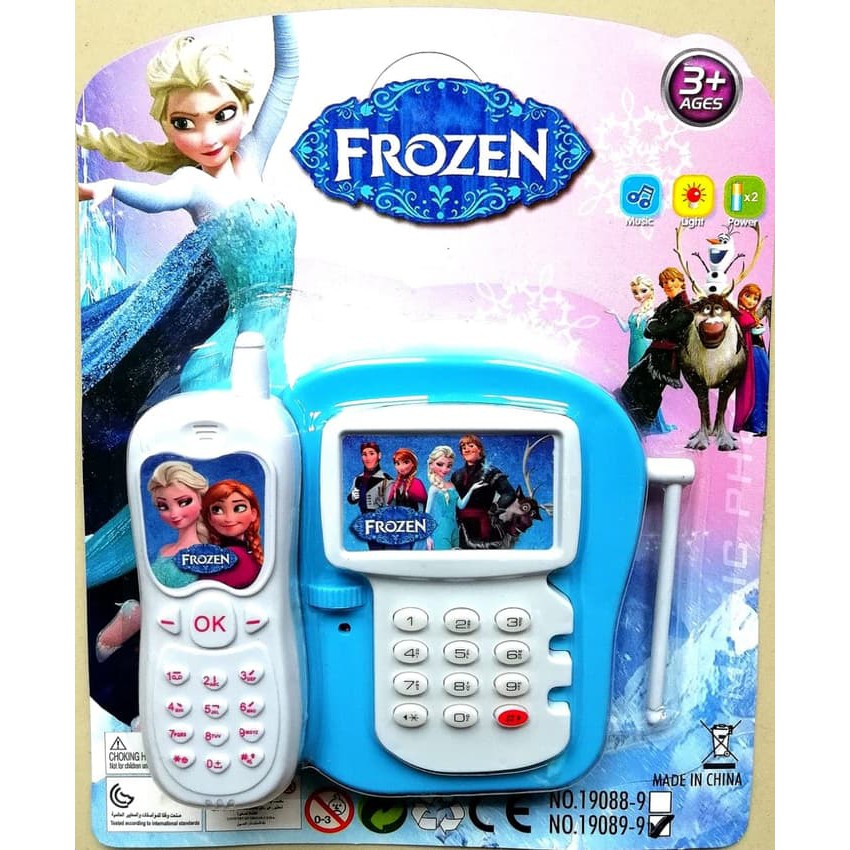  Mainan  Anak Musik Telepon Frozen  Music Telephone 19089 9 