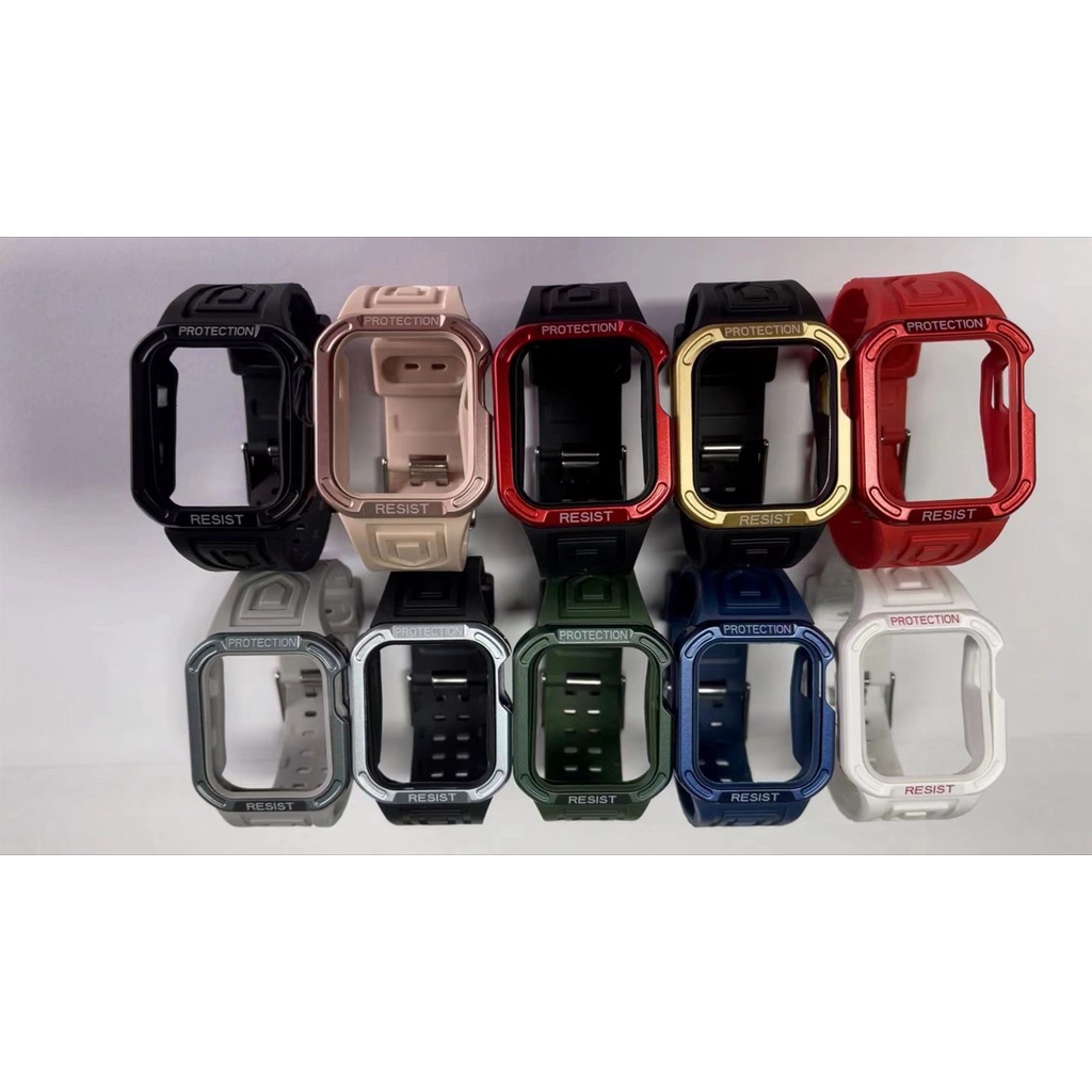 STRAP TOUGH ARMOR ANTI SHOCK IWATCH CASE SE 1 2 3 4 5 6