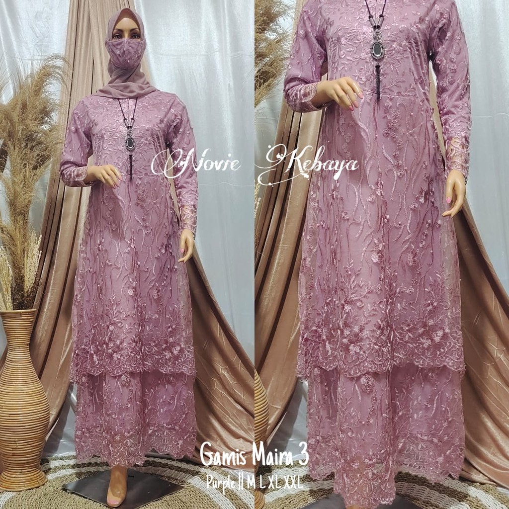 Gamis Tingkat  / Gamis Pesta Mewah / Gamis Modern / Gamis Brukat / Kebaya Modern / Gamis Busui