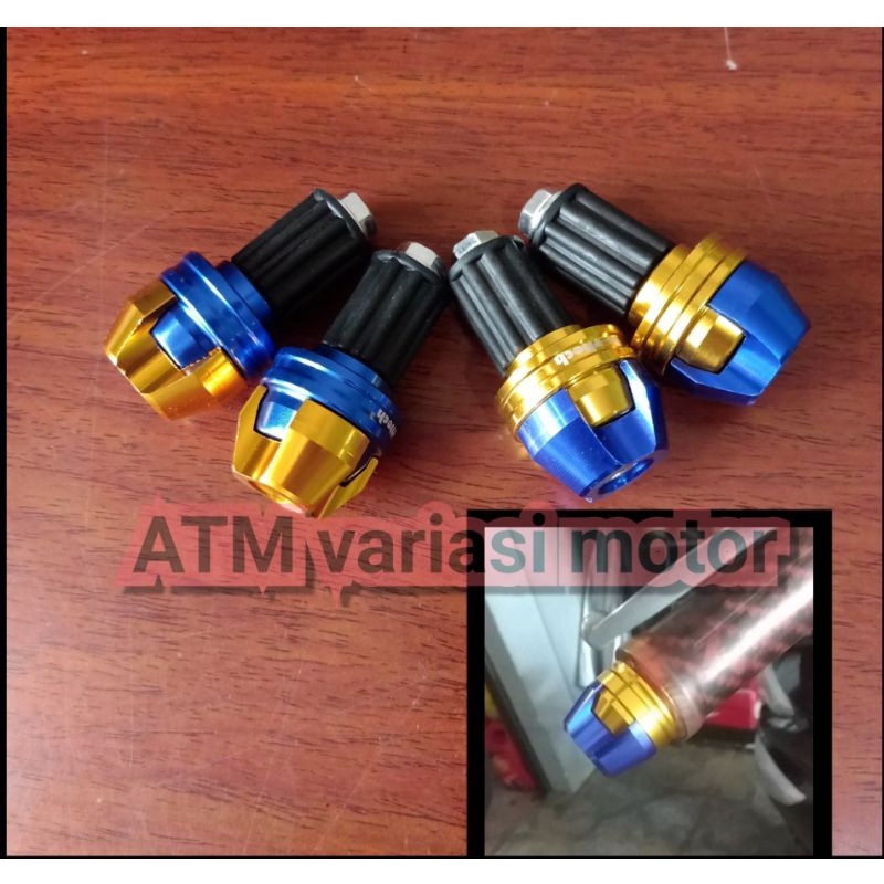 Jalu stang 022 Model 2Tone Bandul Stir Full CNC Variasi Universal Motor Nmax Beat Mio pcx dll