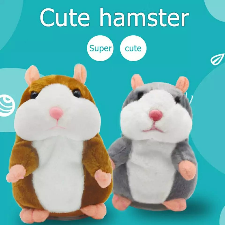 BONEKA HAMSTER BISA BICARA TALKING HAMSTER