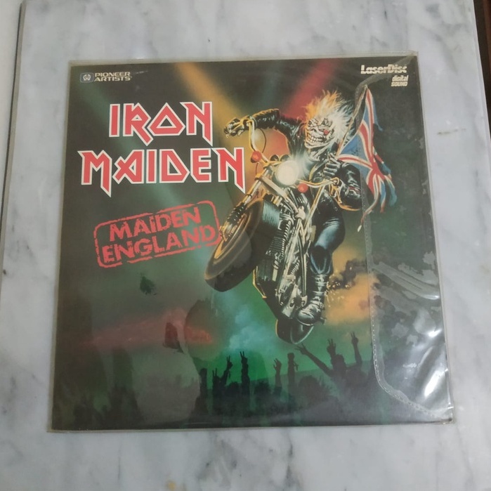 Laser Disc Musik Original Iron Maiden: Maiden England