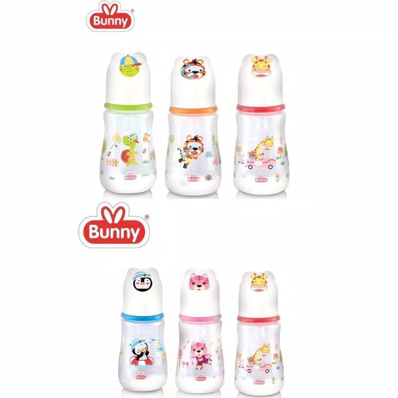 [Jeeruu] LUSTY BUNNY BOTOL SUSU / Botol susu bayi lucu BPA FREE
