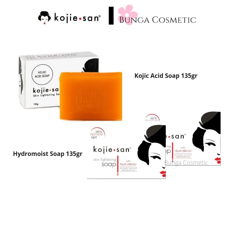 Kojie San Skin Lightening Soap/Hydramost 135gr