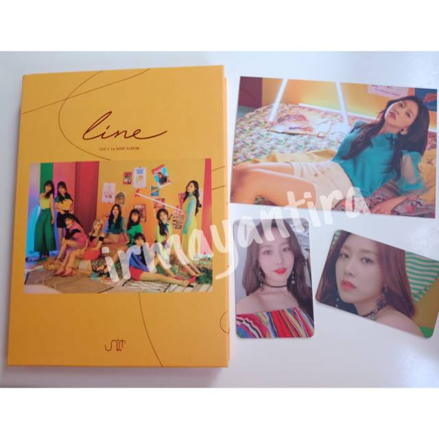 UNI.T 1st MINI ALBUM "LINE" EUIJIN SET