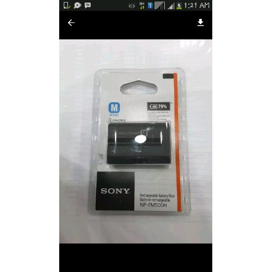 Unik BATERAI SONY NP FM500H Murah