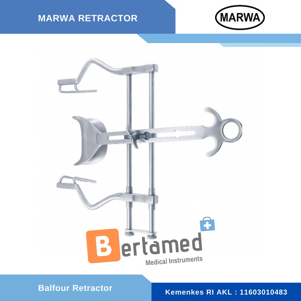 Ballfour Self Retaining Retractor / Klem Balfour