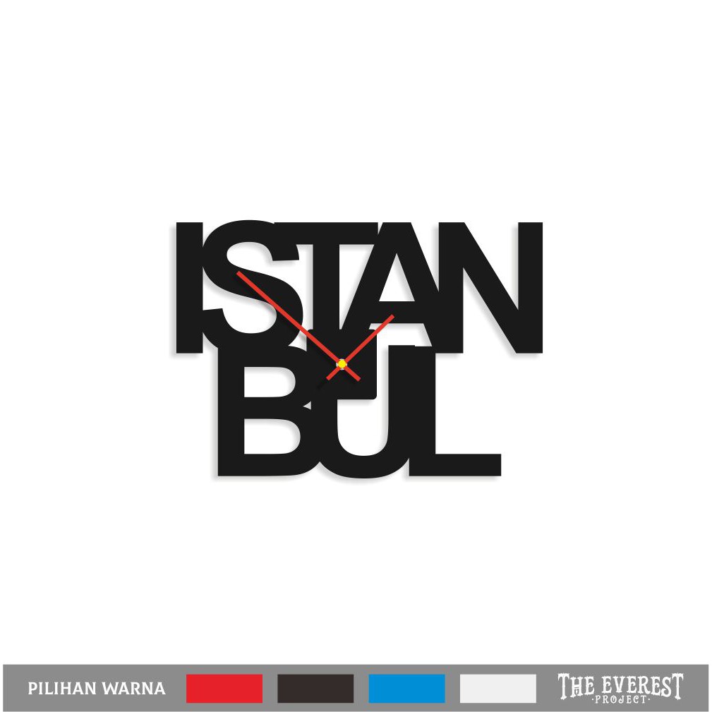 Jam Dinding Kota Istanbul