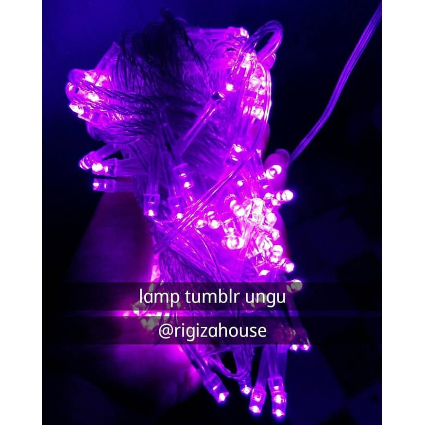  Dekorasi  Kamar Lampu Tumblr Warna  Ungu  LAMPURABI