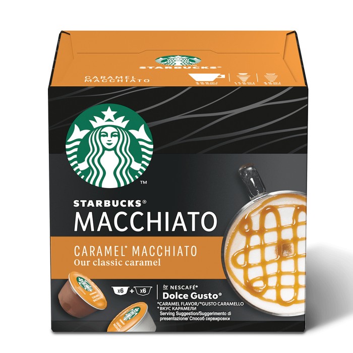 

Kopi - Nescafe Dolce Gusto Starbucks Caramel Machiato