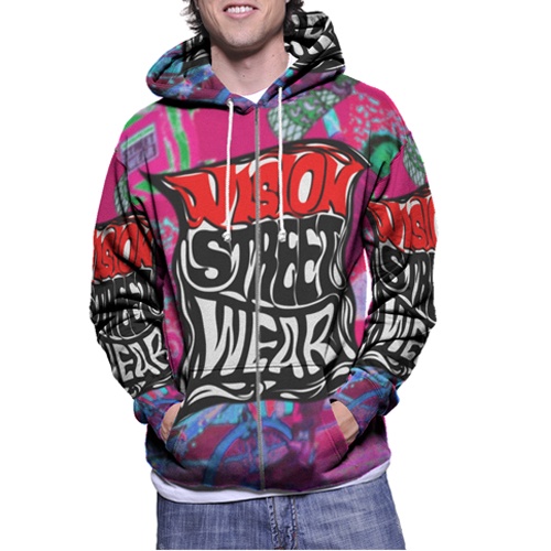Jaket Hoodie Vision Street Wear Hoodie Fullprint Casual Zipper Hoodie Fullprint New Casual Unisex Ho