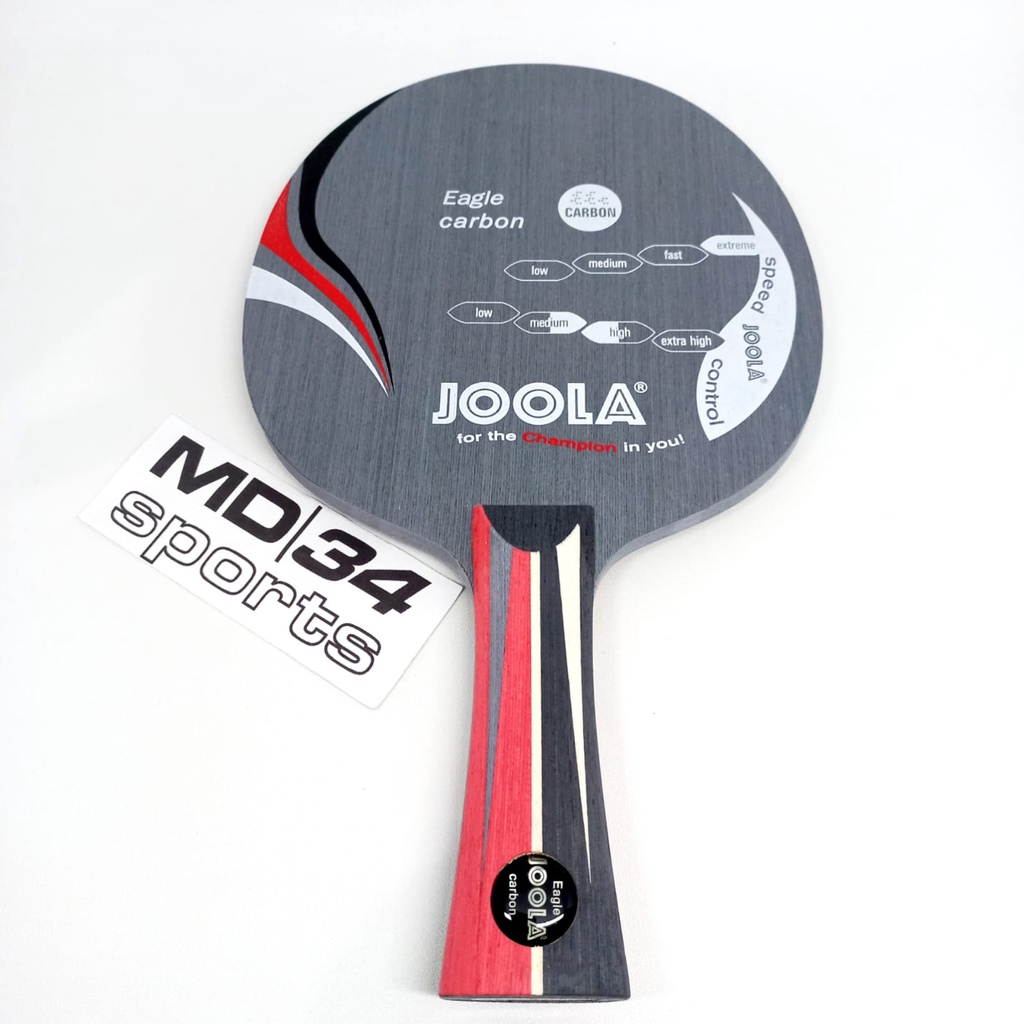 KAYU JOOLA EAGLE CARBON - Kayu / Blade / Bet Pingpong Murah