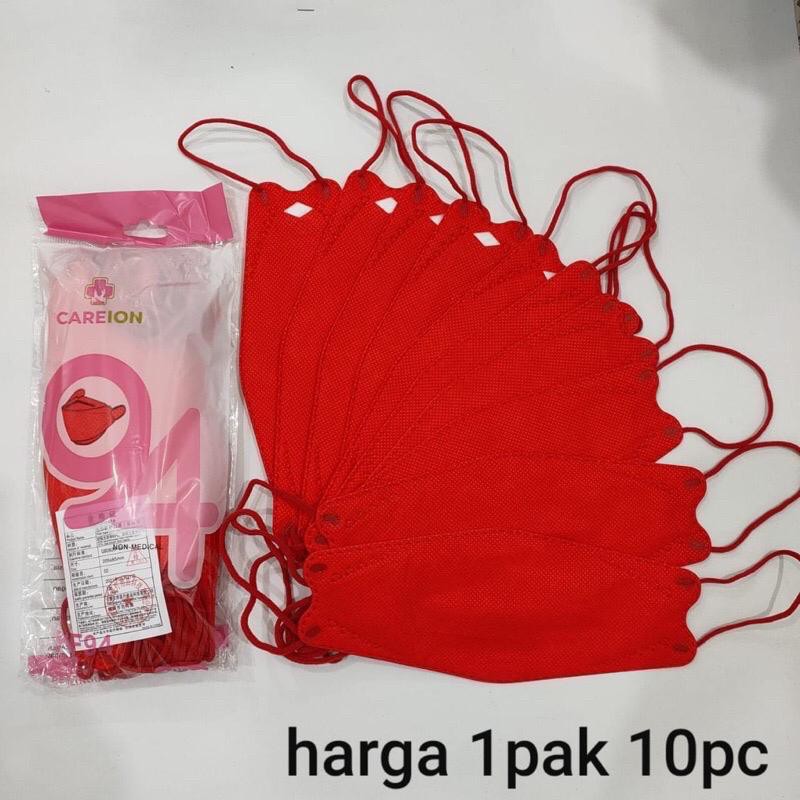 [Jualsemua18]Masker KF94 (4PLY / 1 Box isi 10pc )Bahan halus, lembut, nyaman dipakai