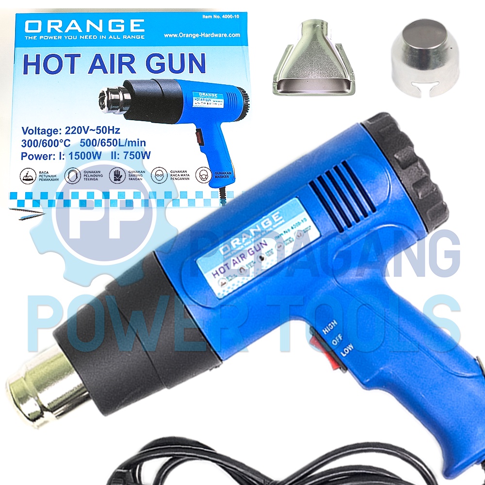 HEAT GUN ORANGE / HOT AIR GUN 4000-10