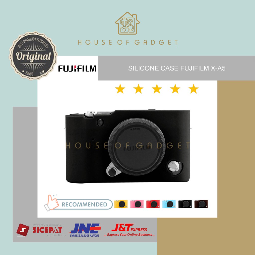 Silicone Silikon Soft Case Kamera Mirrorless Fujifilm Casing Camera XA5 X-A5
