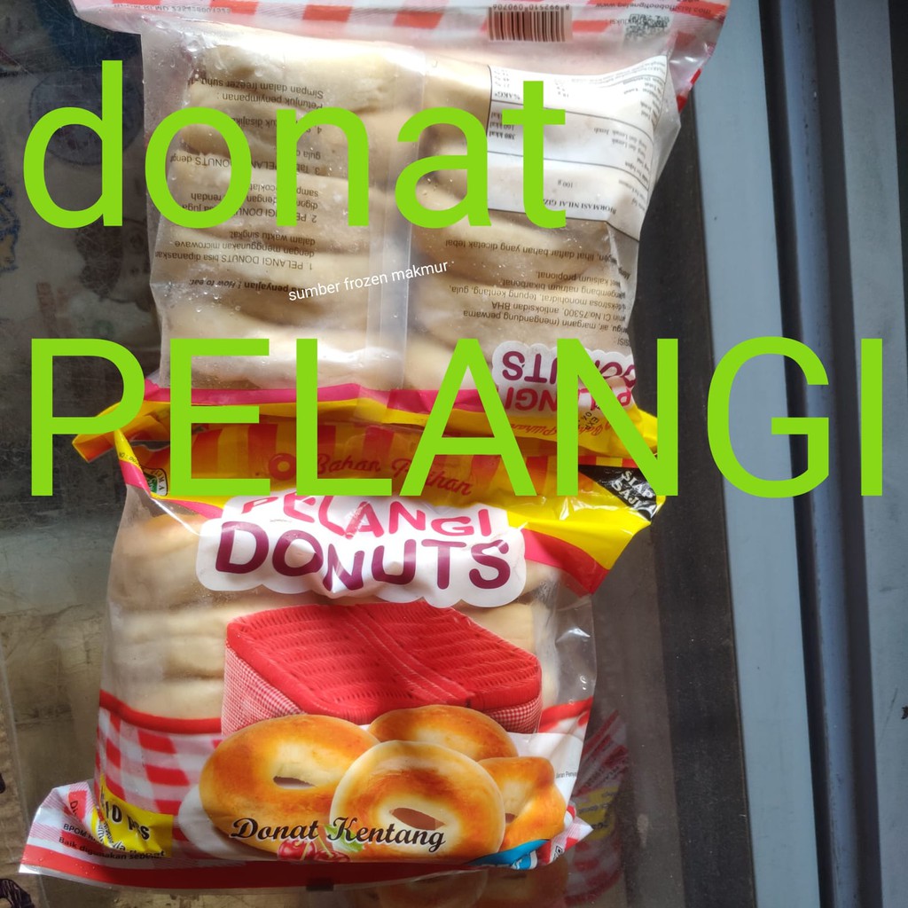 

donat pelangi 520 sumber frozen makmur
