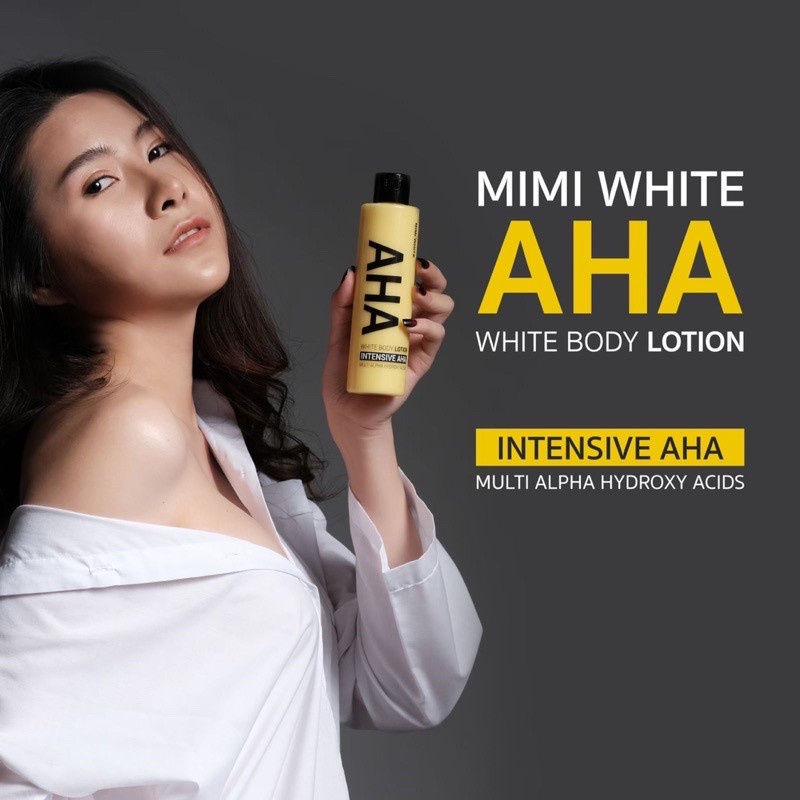 MIMI WHITE AHA BODY LOTION