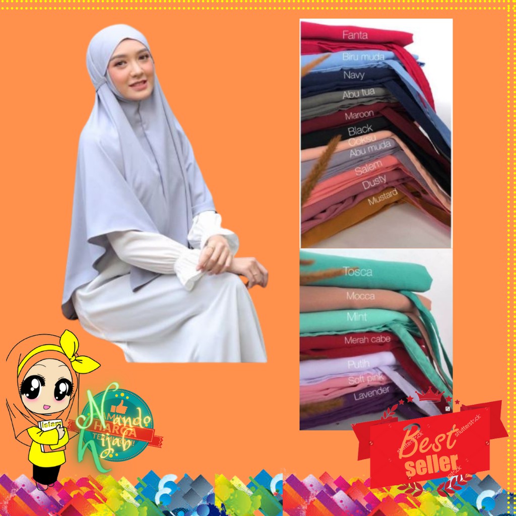 Khimar Maryam Jumbo Khimar Jumbo Khimar Maryam Khimar Bergo Bergo Khimar