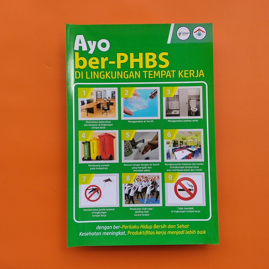 Poster PHBS di Tempat Kerja - Poster Ayo Ber - PHBS.