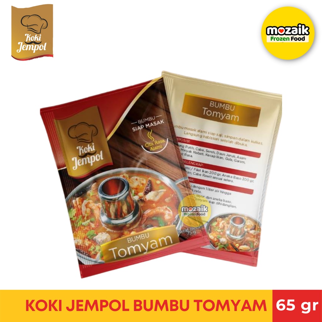 

Koki Jempol Bumbu Tomyam Frozen Mart Frozen Food Palembang 75 gr