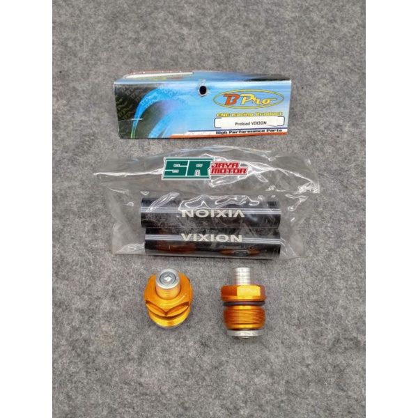 Preload Shock Depan Vixion R15 Old v2 Cnc Bpro Racing