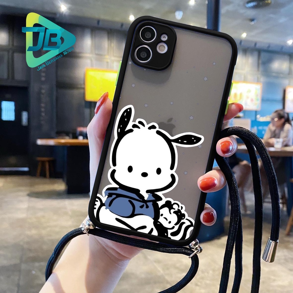 SOFTCASE SLINGCASE DOVE POCHECCO OPPO VIVO SAMSUNG XIAOMI REALME IPHONE ALL TYPE JB5078