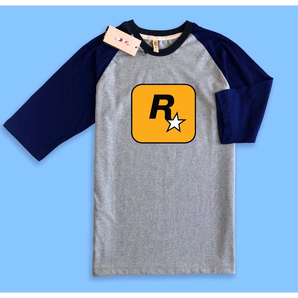 Kaos Raglan Rockstar Games Grand theft auto