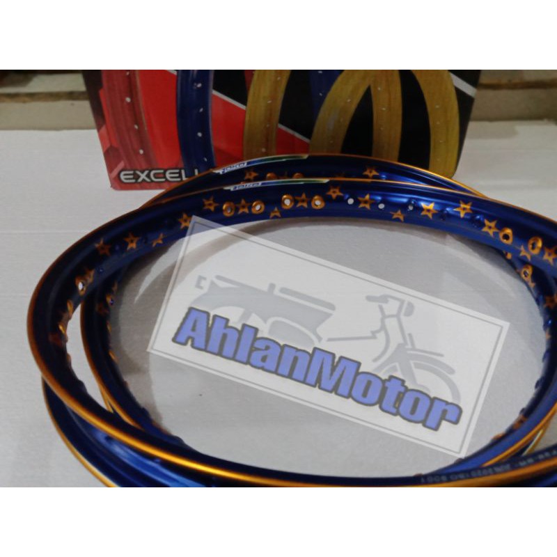 Velg YOKO 100% Original 140×140-17 Satu set 2 pcs /Vleg Murah Yoko MOTIF BINTANG/Velg YOKO 2 TONE