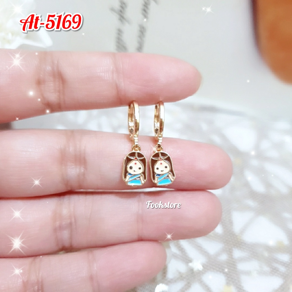 ANTING KARTUN PUTRI XUPING FASHION UNTUK ANAK DAN ABG