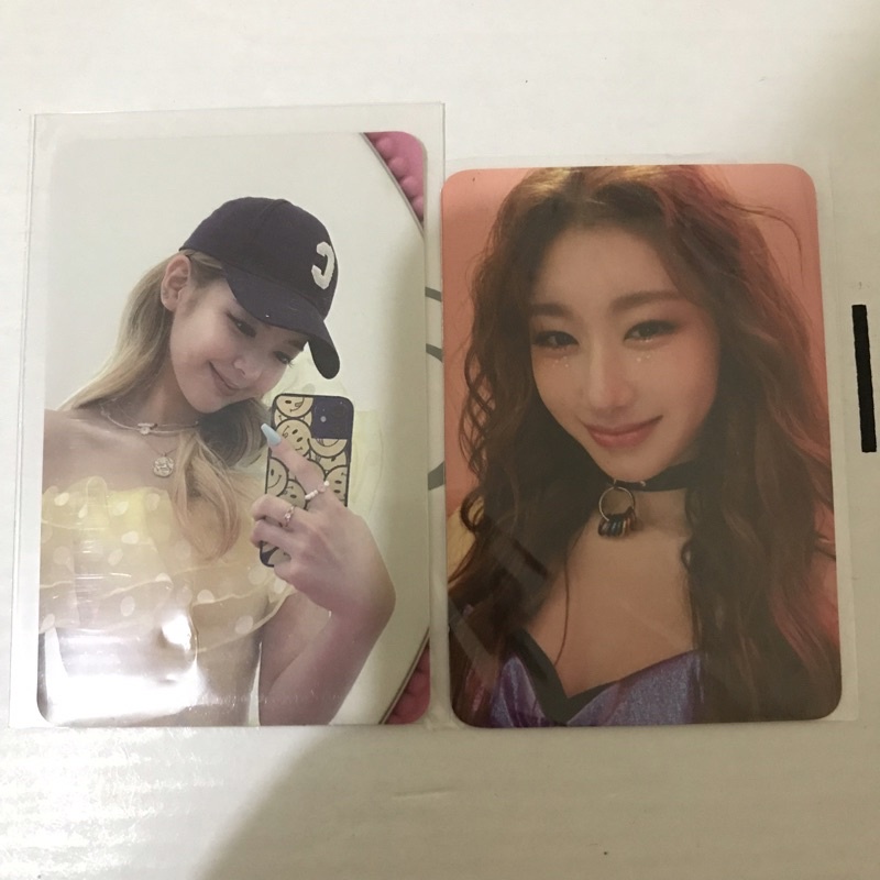 CHAERYEONG WELKIT LIA MIRROR ITZY PHOTOCARDS OFFICIAL