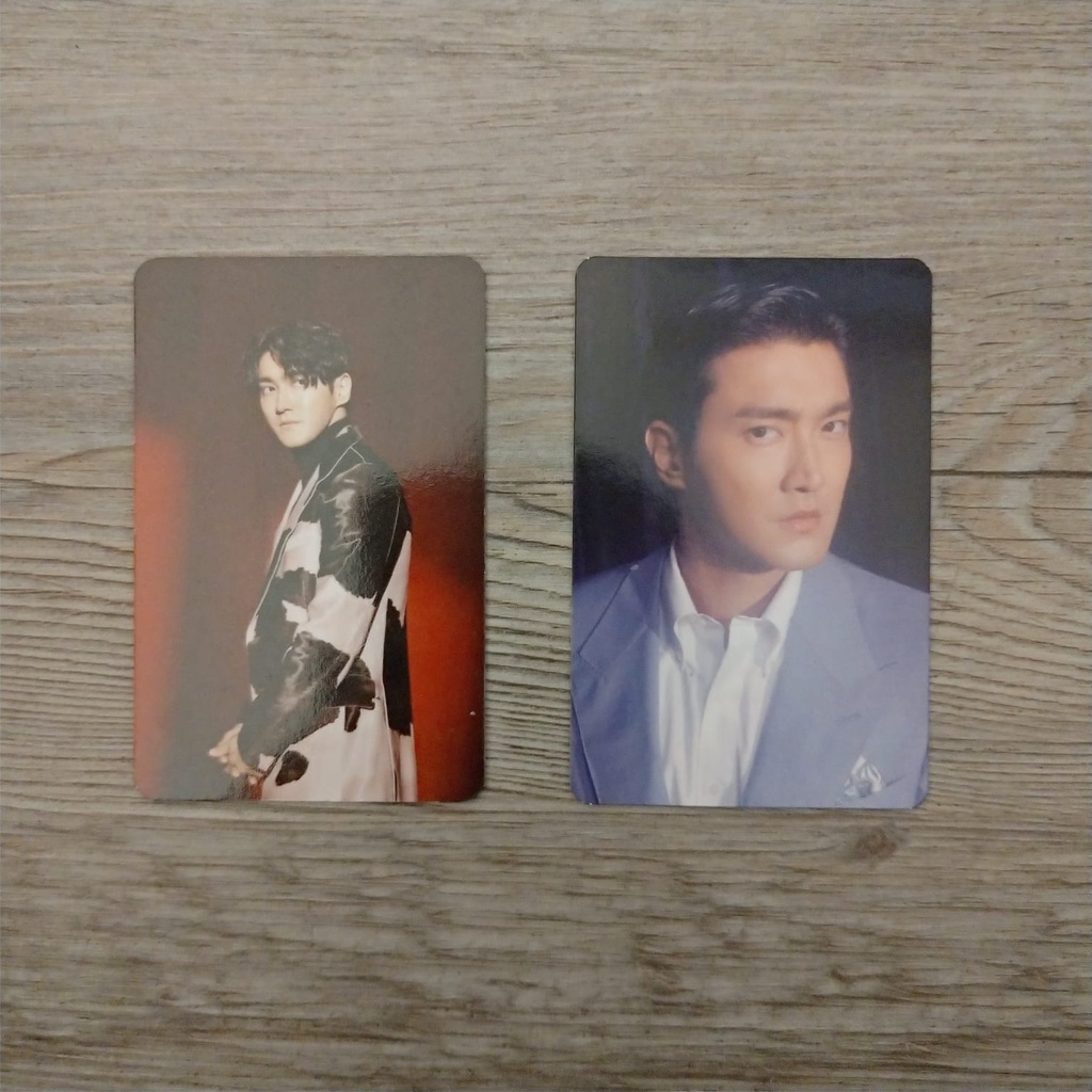 PC Photocard Siwon TIMELESS Shadow Version Ver. SG Season Greeting 2020 Benefit Bene Withdrama WD Wi