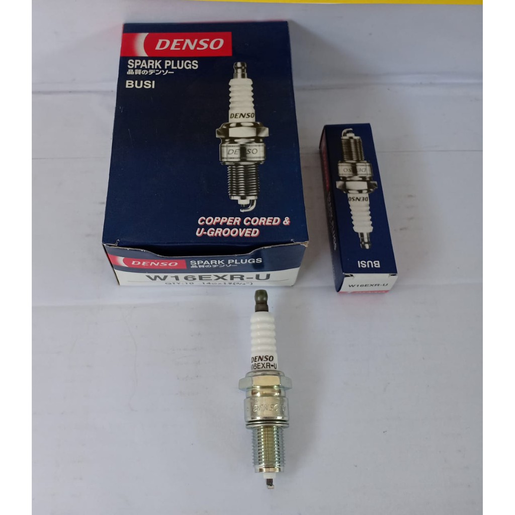 Busi Mobil Denso Spark Plug W16EXR-U Kia Pride 1.3 Deluxe - Rio 1.3