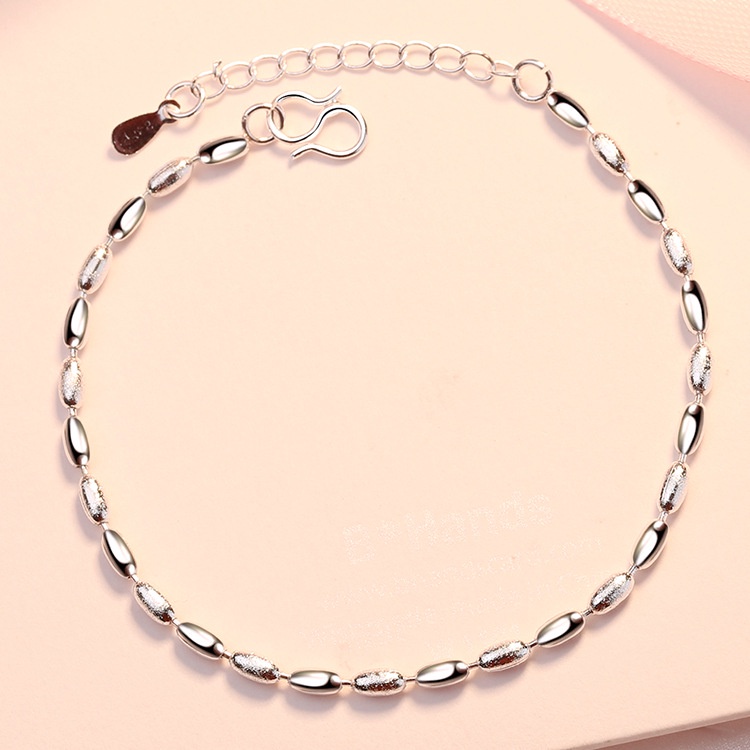 Gelang Perak Rumbai Fashion Tassel Silver Bracelet Charm Multilayer Heart Flower Cuff Bracelets Women Jewelry Accessories Gifts-38#