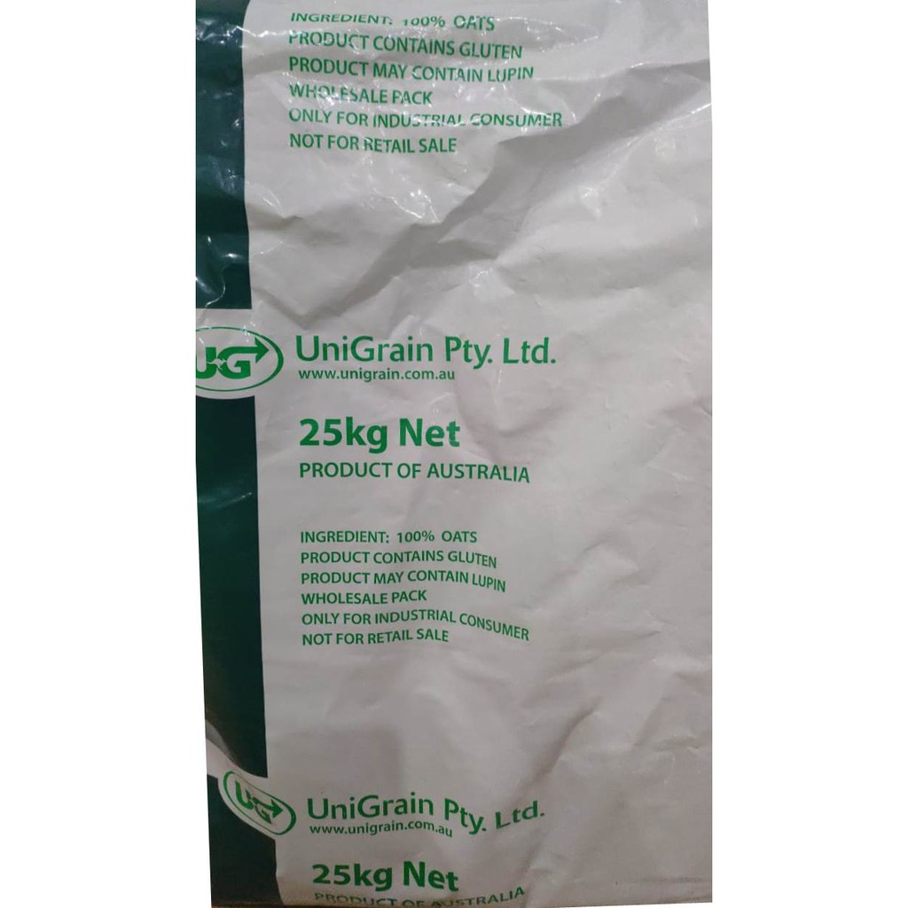 

25 Kg Rolled Oats (Australia) Dengan Varian Regular Rolled Oats Atau Extra Reg Oat Atau Quick Oat Atau Instant Oat