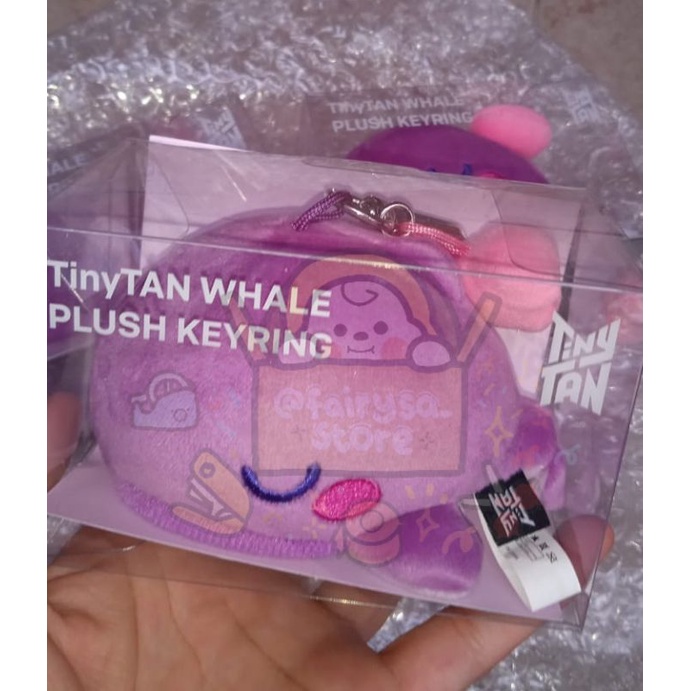 [OFFICIAL] TINY TAN WHALE PLUSH KEYRING