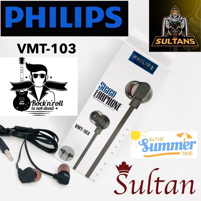 GROSIR HANDSFREE PHILIPS VMT 103 BEST MODEL EARPHONE