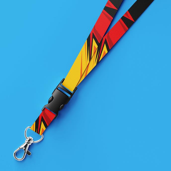 

BISA BAYAR DITEMPAT Lanyard printing Manome - Pattern BERMUTU Kode 528