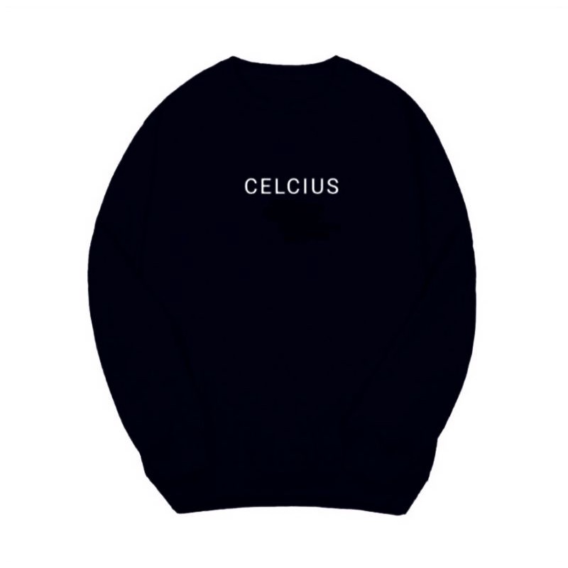 Celcius Sweater Crewneck Black-Unisex