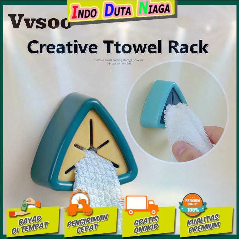 IDN MY HOME - Vvsoo Gantungan Handuk Bathroom Hanger Towel Holder - RH0159