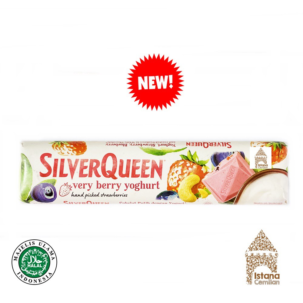 Silver Queen / Silverqueen Very Berry Yoghurt 62 Gram