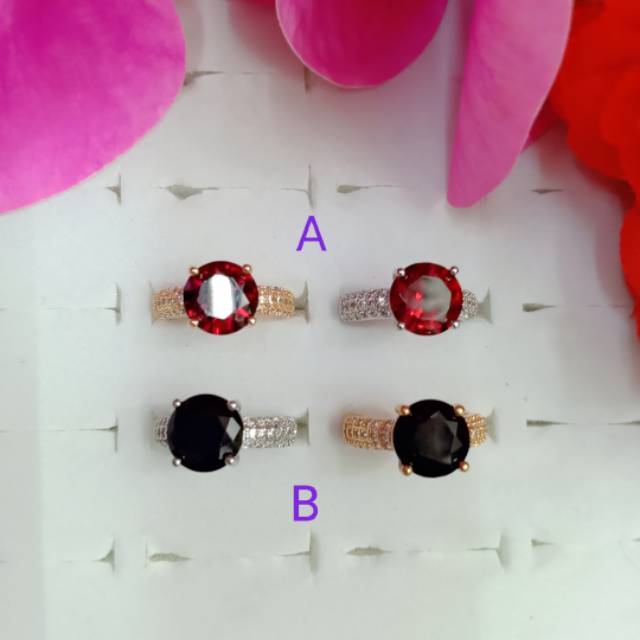 Xuping cincin Mata warna