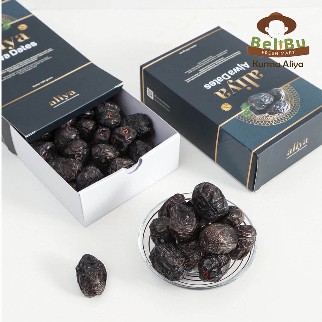 

Kurma Ajwa Madinah Aliya Premium Jumbo 500 Gram BeliBu Fresh Mart
