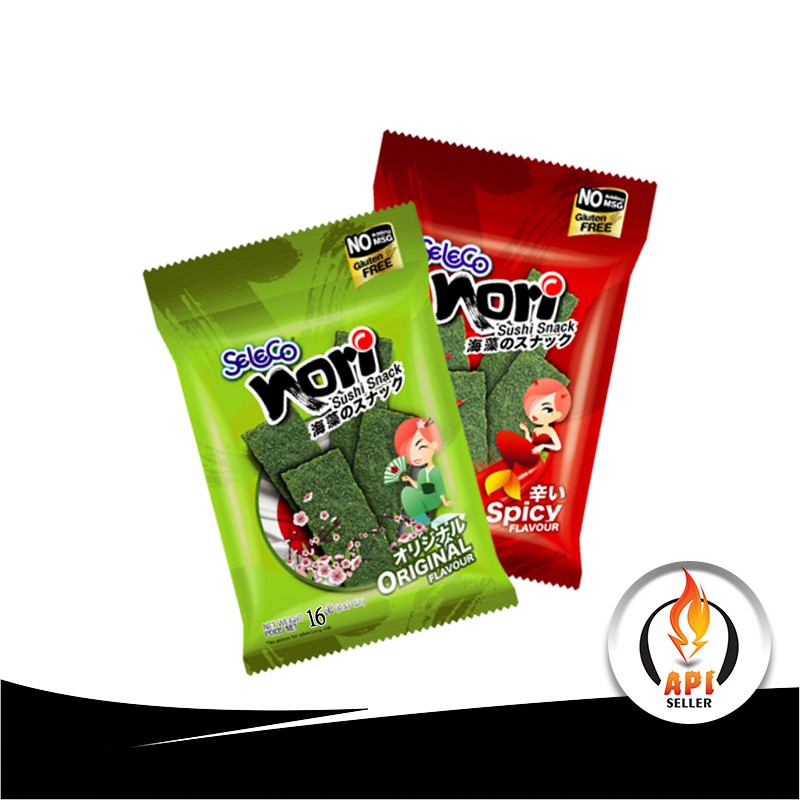 SELECO NORI SEAWEED / RUMUT LAUT PANGGANG 16g